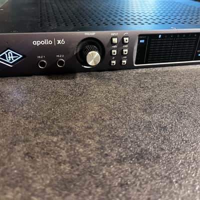 Universal Audio Apollo x6 Thunderbolt 3 Audio Interface 2018 - Present - Black image 9