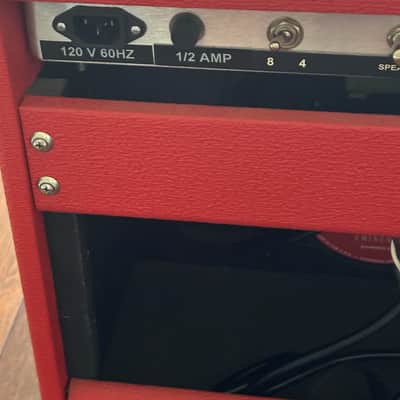 Dr. Z Mini Z 5-Watt 1x10" Guitar Combo - Red Bild 4