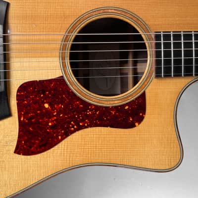 2001 Taylor 710CE Natural Finish Acoustic Guitar w/OHSC image 16