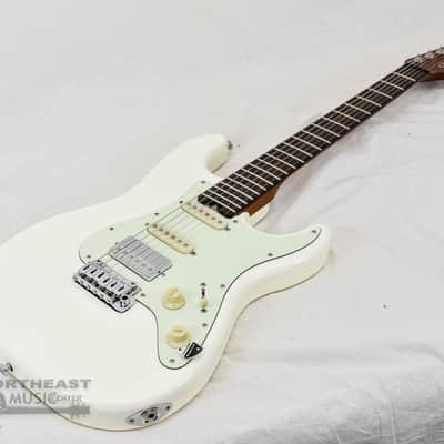 Schecter Diamond Series Nick Johnston Traditional HSS - Atomic Snow White image 9
