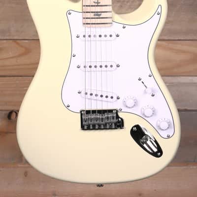 PRS SE Silver Sky Maple Electric Guitar Moon White w/ Gigbag image 1