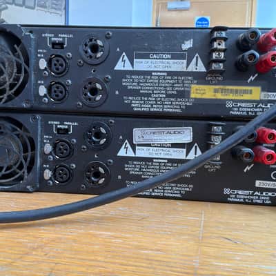 Crest Audio 4801 1200-Watt Power Amplifier 1990s - Black image 2