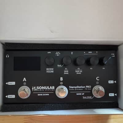Sonulab StompStation Pro 2026 - Black (MINT) Kemper, Quad Cortex Neural DSP, Nano Cortex, Line6 Helix, AxeFX, ToneX killer image 2