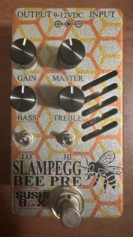 SUSHI BOX FX Slampegg Bee Pre tube bass pedal image 1