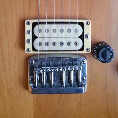 Vintage 1981 MIJ Yamaha SHB 400 Electric Guitar w/ Natural Finish image 5