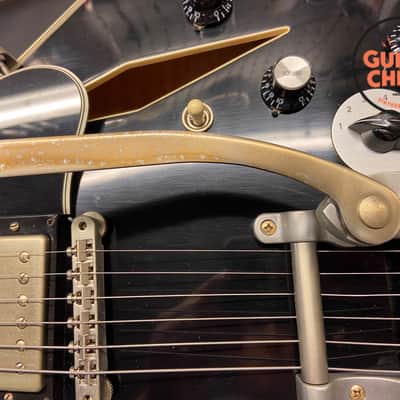 Gibson Memphis Shinichi Ubukata ES-355 with Bigsby 2017 - Vintage Ebony VOS image 17