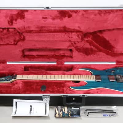 Ibanez Prestige RG5120M Electric Guitar Japan Frozen Ocean w/OHSC - MINT! image 2