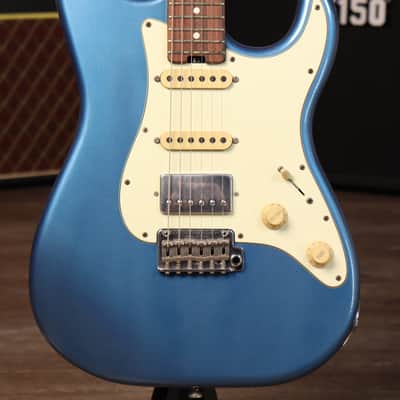 2019 Schecter USA Custom Shop Traditional Wembley-II Lake Placid Blue HSS image 6