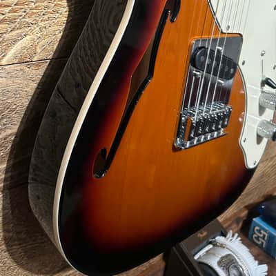Fender Telecaster ThinLine Deluxe - 3TS Partscaster image 4