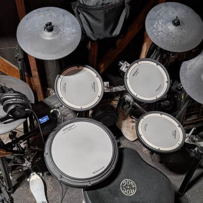 Roland TD-17KVX V-Drum Kit with Mesh Pads 2010s - Black