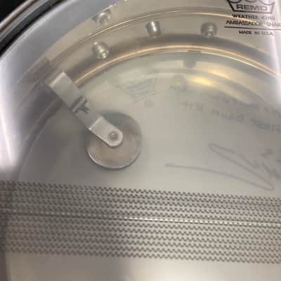 Russ McKinnon's First Snare Drum! (Barry Manilow, Tower of Power) Ludwig 14x5" Super-Sensitive Snare Drum 1968 - SIGNED! image 17