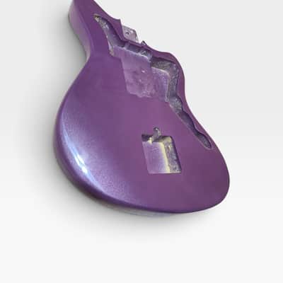 Purple DIY Paulownia Electric Guitar Body Purple image 1