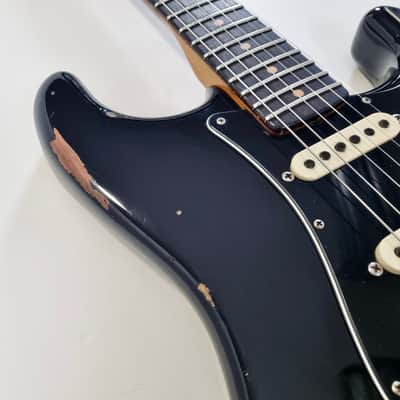 Fender Stratocaster Relic Ancho Poblano Roasted 2019 Custom Shop Limited Edition Black image 7