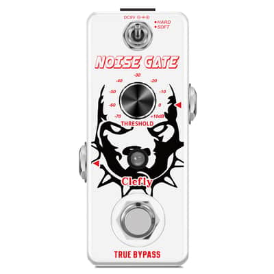 CLEFLY LEF-319 Guitar Noise Gate Pedal Noiser Killer Pedals For Electric Guitars Guitarist Basic Suppression Noises Effect Pedal True Bypass image 4