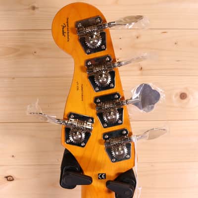 Squier Classic Vibe '70s Jazz Bass V 5-String Electric Bass - Maple Fingerboard, Natural image 13