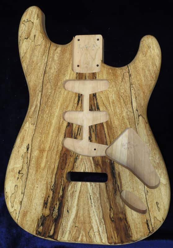 Spalted Maple Top / Aged Cherry wood body - Standard - 5lbs 3oz #3659 USAIMPORT CHARGES INCLUDED image 1