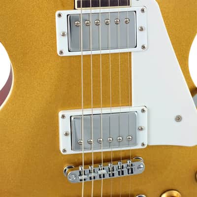 CNZ Audio LP Gold Top Special Electric Guitar - Rosewood Fingerboard & Maple Neck, Gold Finish image 4