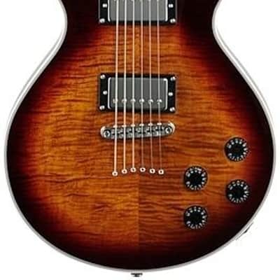 Michael Kelly Patriot Decree Caramel Burst Single Cutaway Electric Guitar image 9