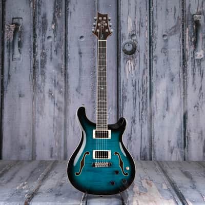 Paul Reed Smith SE Hollowbody II Piezo, Peacock Blue image 4