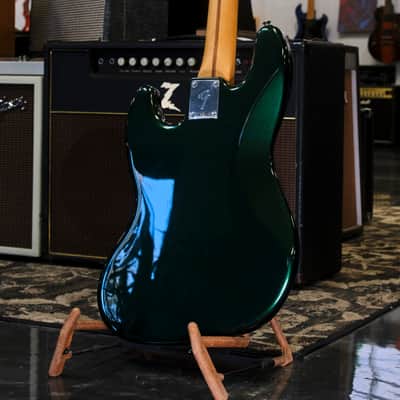 Fender Player Series II Jazz Bass Limited Edition in British Racing Green w/ Tweed Case (Excellent) *Free Shipping* image 4