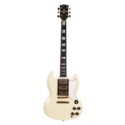 Gibson Custom Shop 1961 SG Custom Stopbar VOS Classic White 2021 image 2