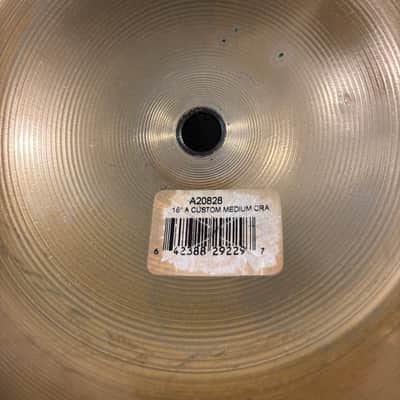 Zildjian 18” A Custom Medium Crash Cymbal 1724g image 7