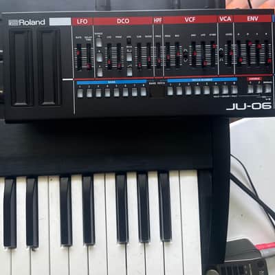 Roland JU-06 Boutique Series Digital Synthesizer Sound Module 2015 - Present - Black