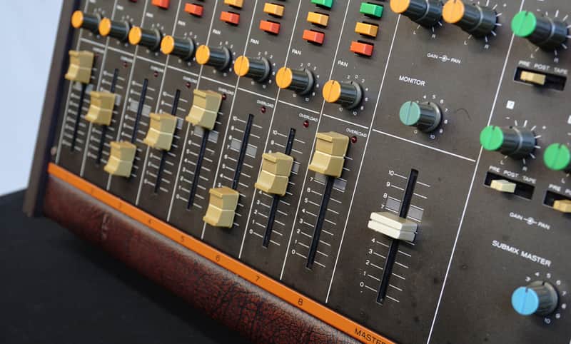 TEAC TASCAM series M-30 ミキサー Teac Tascam Series M-30 8 Channel Analog Mixer - Serviced - I026