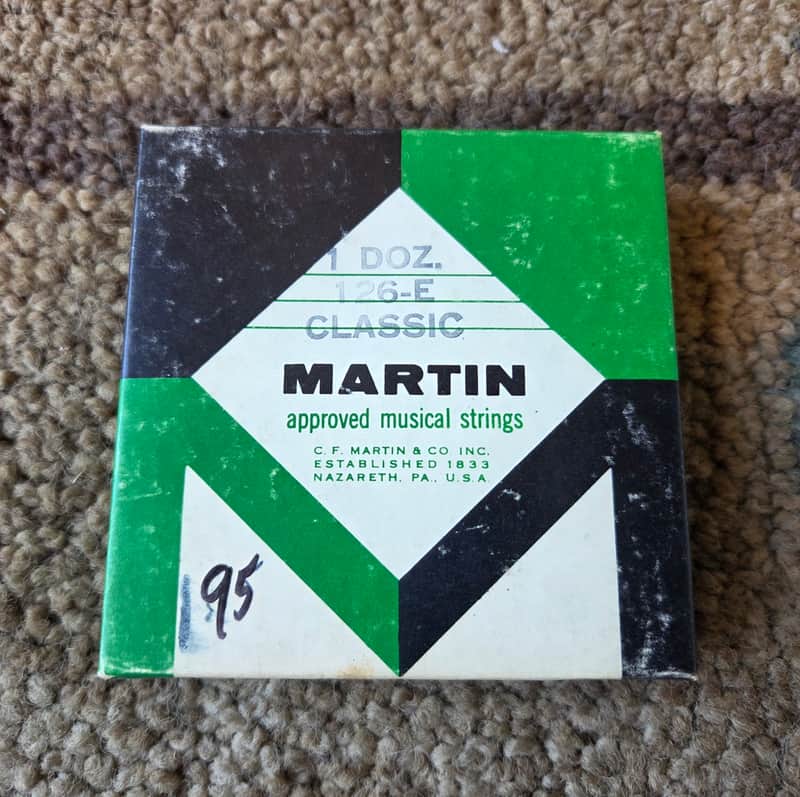 Vintage 1960's Martin String Box! Rare, Original Case Candy! image 1