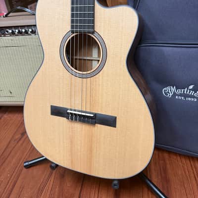 Martin 000C12-16E Cutaway Nylon Acoustic Electric Guitar- Natural Satin- w/soft case- New! image 5