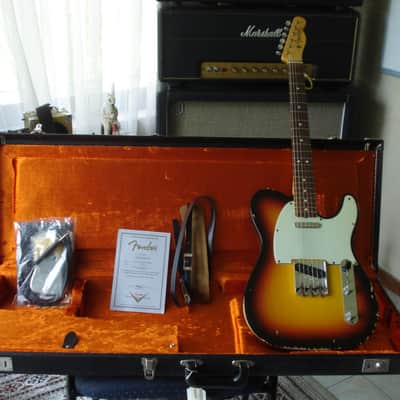 Fender Custom Shop Telecaster '63 Relic 2008 Sunburst image 1