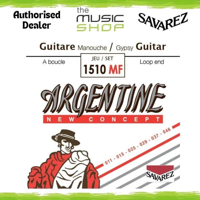 Savarez Argentine Loop End 11-46 Gypsy Jazz Acoustic Guitar Strings - 1510MF image 1