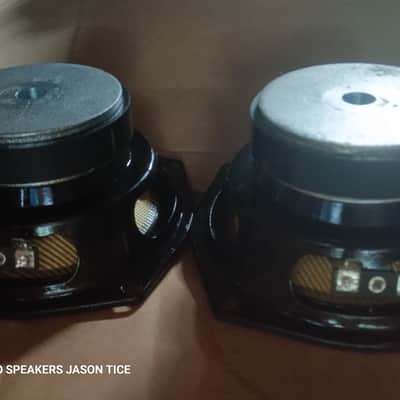 5.25" SPEAKER WOOFER  PAIR KEVLAR CONES 4 OHM 50 WATT image 6