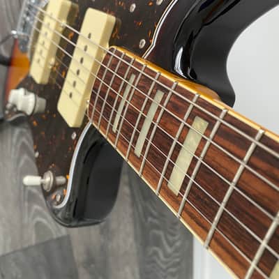 2010 Fender Jazzmaster JM 66 Sunburst Hepcat Pickups image 10