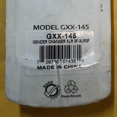 Hosa GXX-145 Gender Changer XLR3F to Same - Chrome image 3