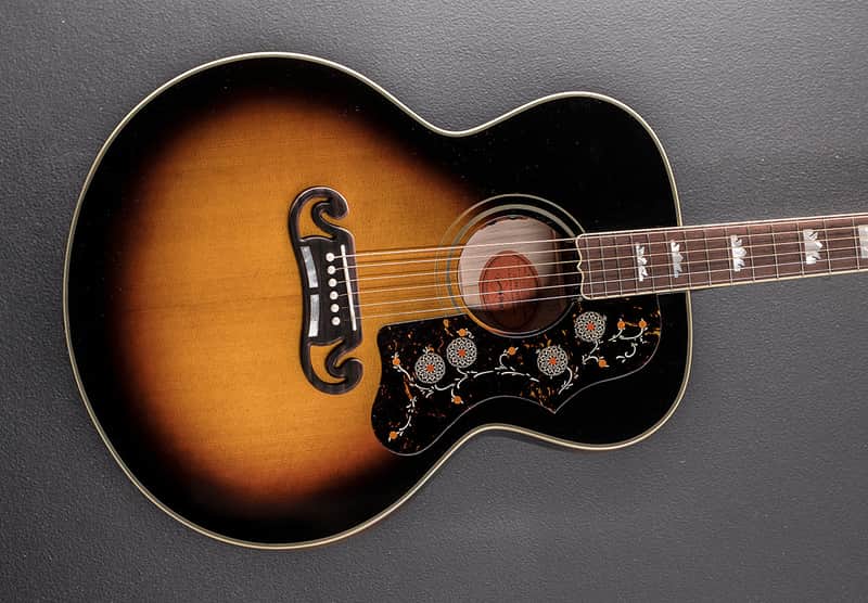 Epiphone "Inspired by Gibson Custom" 1957 SJ-200 - Vintage Sunburst image 1