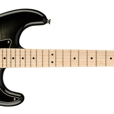 Mint Fender Affinity Stratocaster FMT HSS Elec Guitar, Maple Board, Black Burst image 1