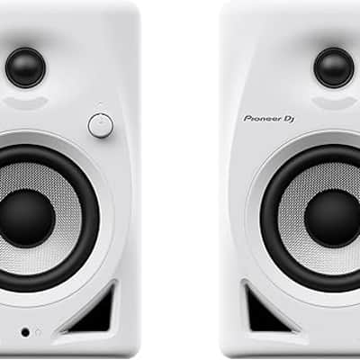 Pioneer DM-40D BT Active Studio Monitors with Bluetooth (Pair) - Present - White image 2