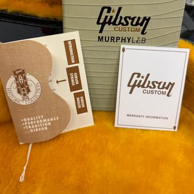 Gibson Custom Les Paul 1954 Reissue Staple Pickup HB Ebony Heavy Aged Murphy Lab Limited Edition New Unplayed Auth Dlr 8lb13oz #331 Bild 21