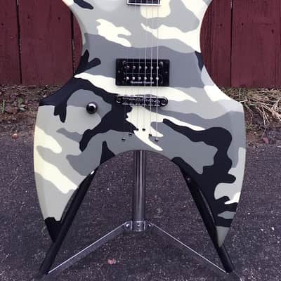 USED 2011 ESP Signature Series Max Cavalera AX Camo (Left Handed) w/case image 1