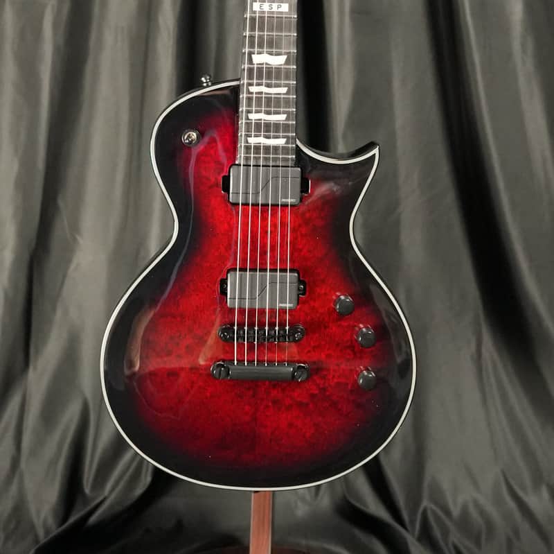 ESP E-II Eclipse See Thru Black Cherry Sunburst image 1
