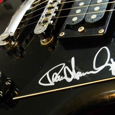 KISS Paul Stanley Autographed Washburn Lyon limited edition guitar image 4