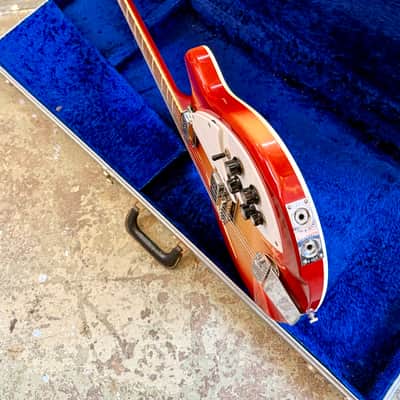 Rickenbacker 365 1966 - Fireglo original vintage USA 360 vibrato stereo image 15