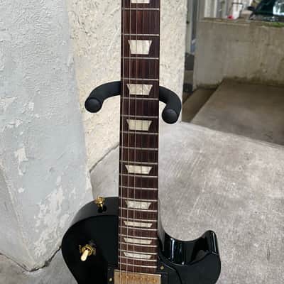 Gibson Les Paul Studio Push Pull Tone Guitar Center Exclusive- Ebony Gold Hardware image 15