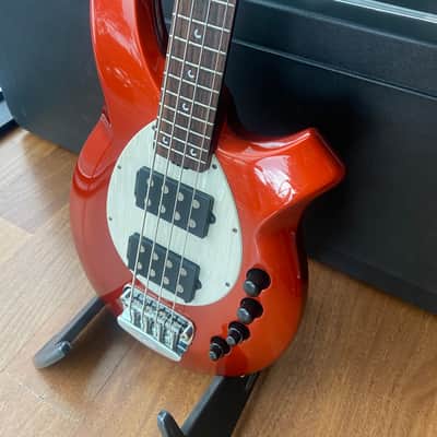 2003 Ernie Ball Music Man Bongo 4 HH - Lava Pearl image 2