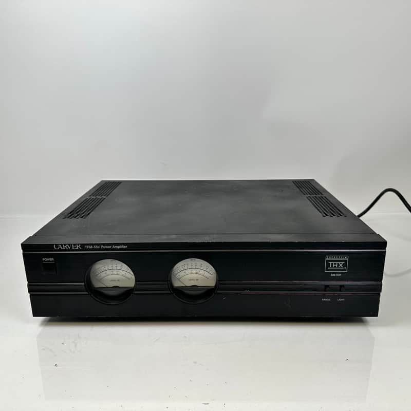 Rare Carver TFM-55X THX Stereo Power Amplifier 380wpc image 1