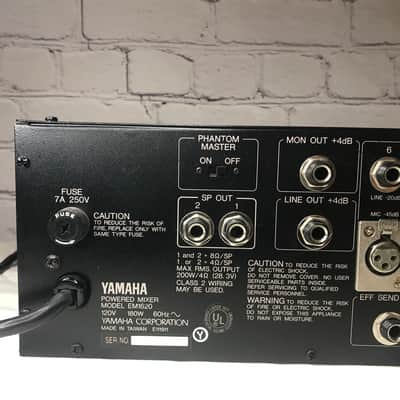 Yamaha EM1620 Powered Mixer image 7