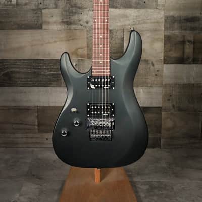 Schecter C-6 FR Deluxe Left Hand Electric Guitar - Satin Black (436) image 2