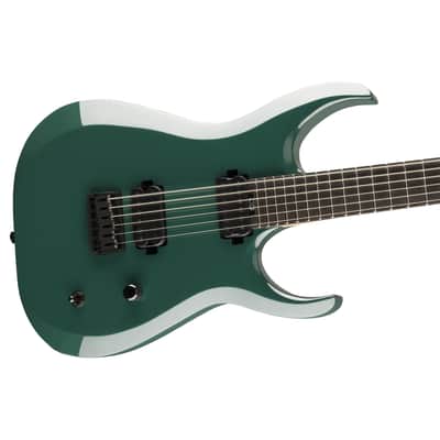 Jackson Pro Series Roman Ibramkhalilov HT6 Baritone Emerald Green - Electric Guitar image 4