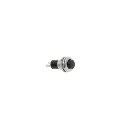 Guitar KillSwitch Cutoff BLACK Momentary Push Button 10MM Flush Mount 4.1mm with 14" 22Ga S/wire Kit image 2